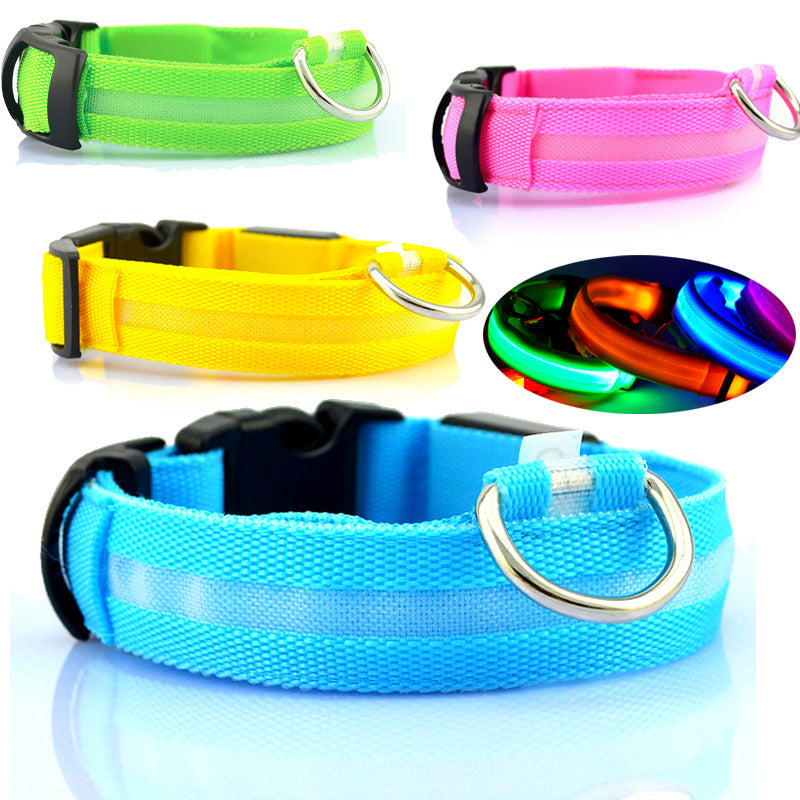 NightPaws™ LED Dog Collar for Clear Visibility Outdoors