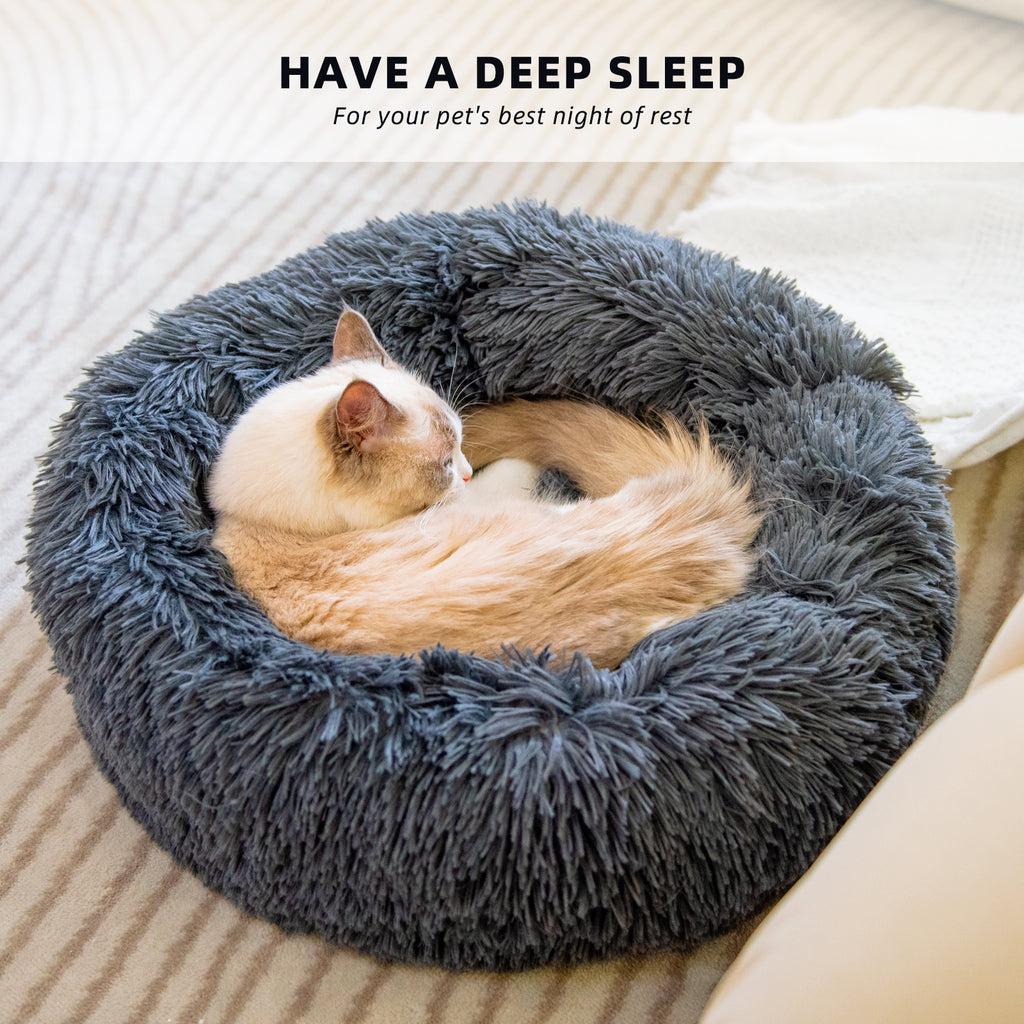 Orthopedic™ Round Pet Bed for Deep, Comfortable Sleep