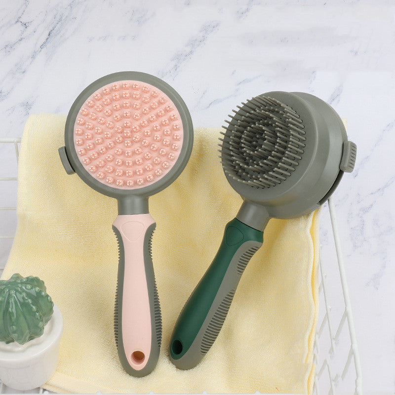 FurEase™ Self-Cleaning Pet Hair Removal Brush