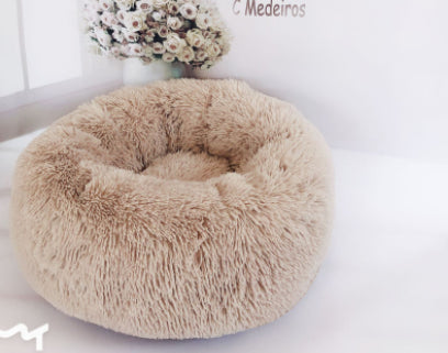 Orthopedic™ Round Pet Bed for Deep, Comfortable Sleep
